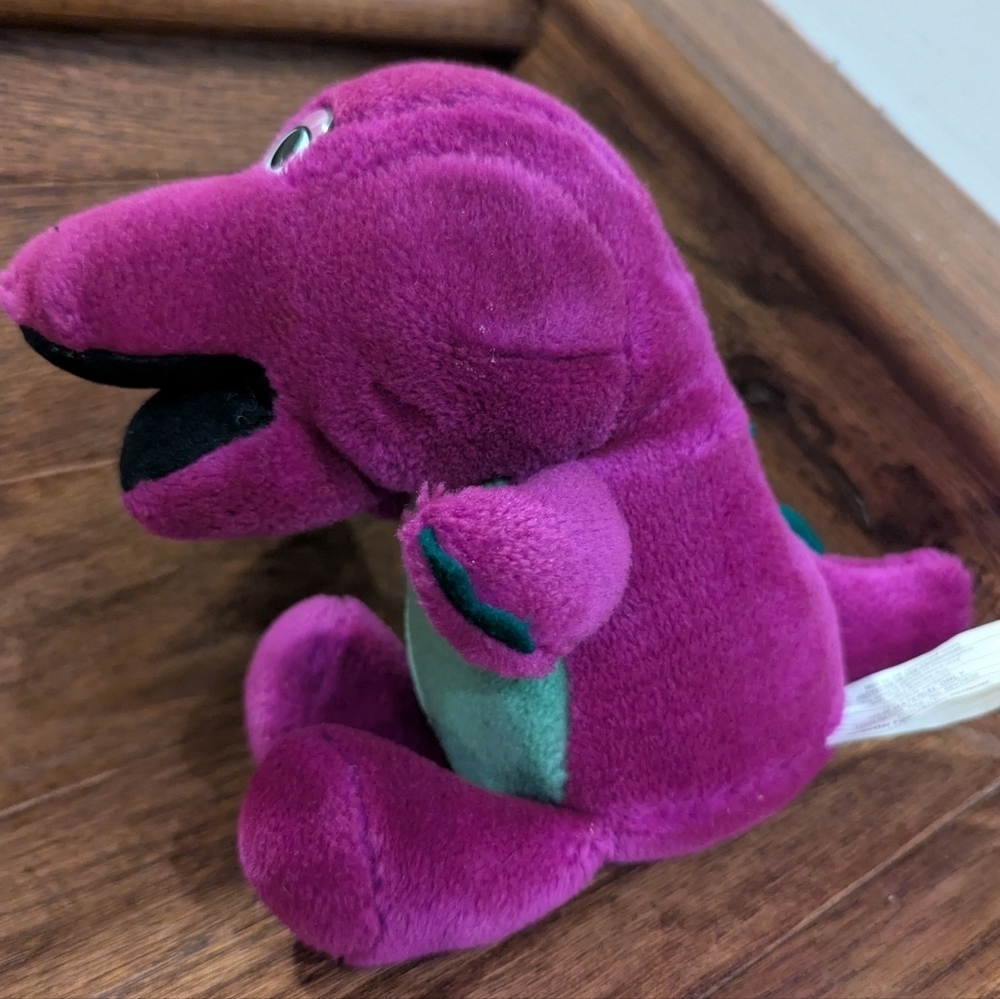 Barney 8.5" Vintage Plush Dinosaur - Picture 7 of 7